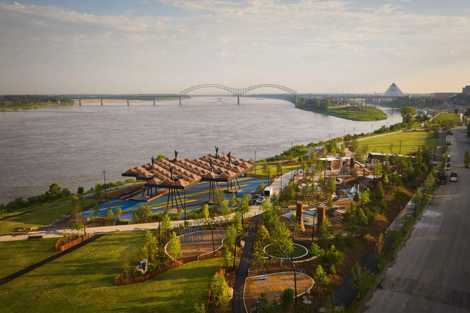 James Little - Tom Lee Park in Memphis - Viewing Room - Petzel Gallery