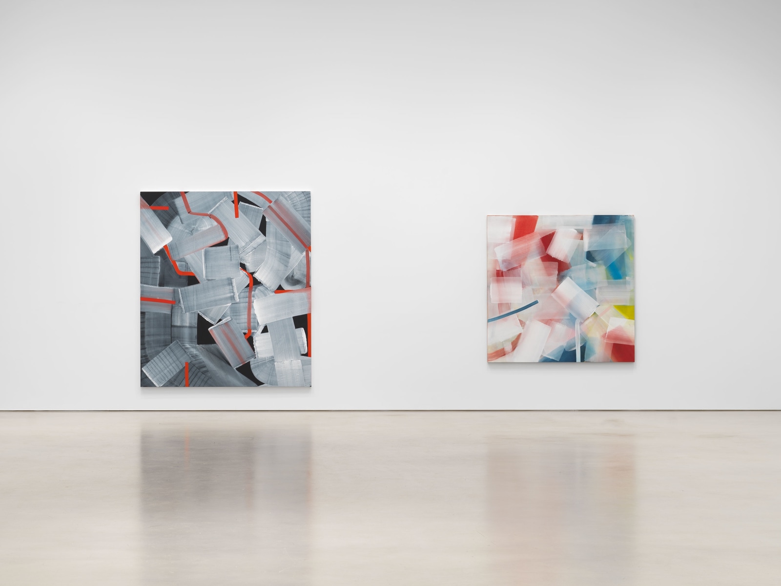 Installation view, Ross Bleckner, Mashber, Petzel, 2024