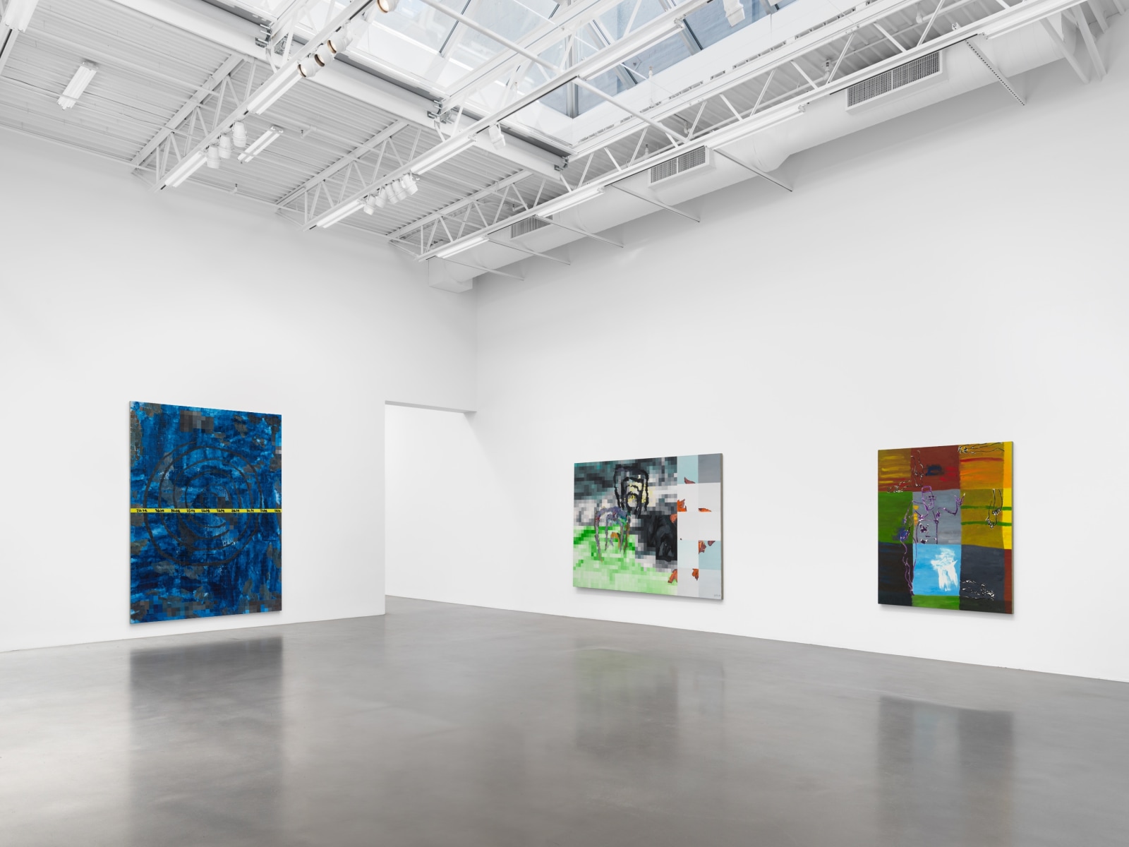 Installation view, Xie Nanxing, Adverb High Command, Petzel, 2022