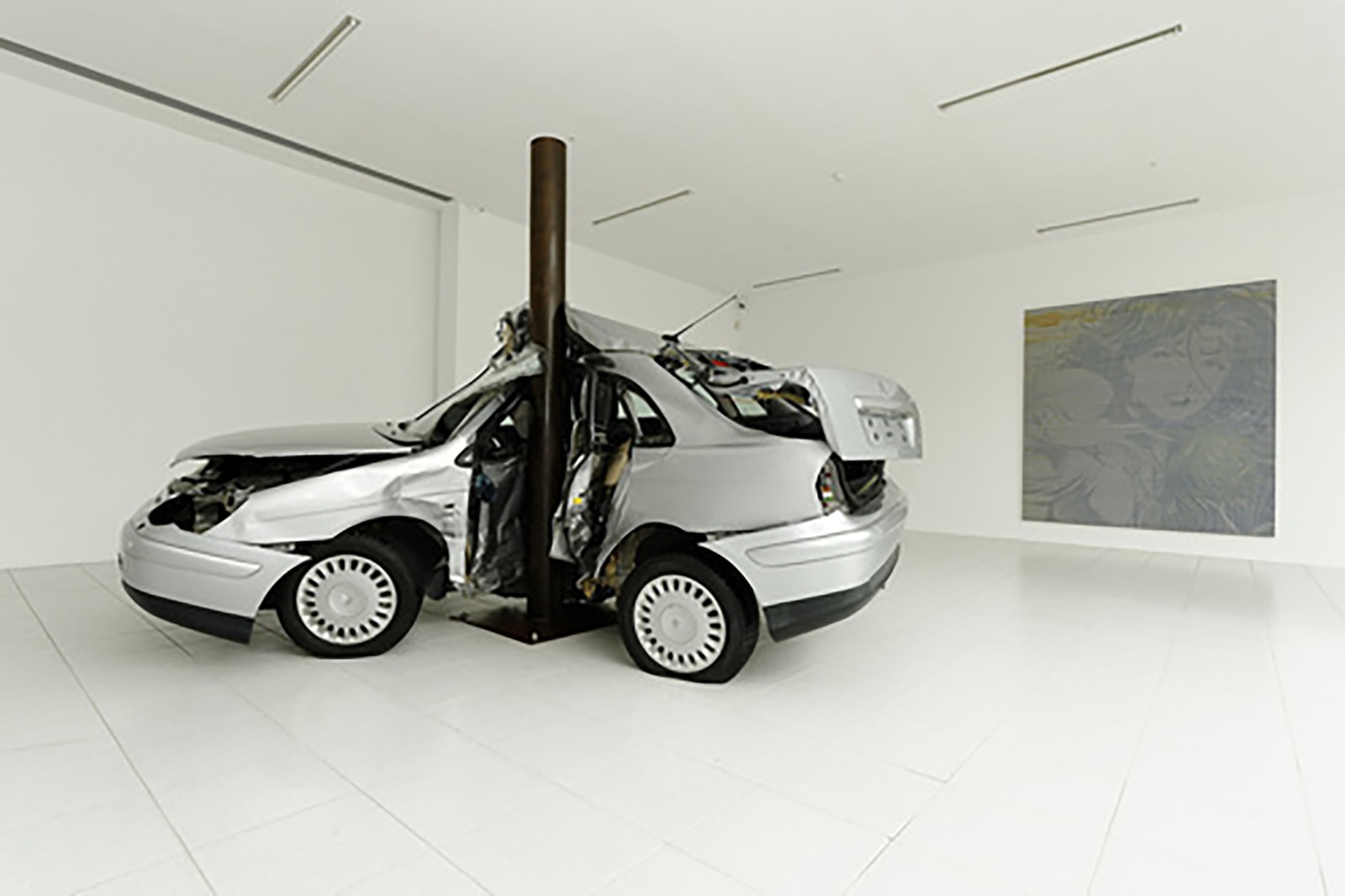 Installation view, Dirk Skreber, Museum Dhondt-Dhaenens, Gent, Belgium