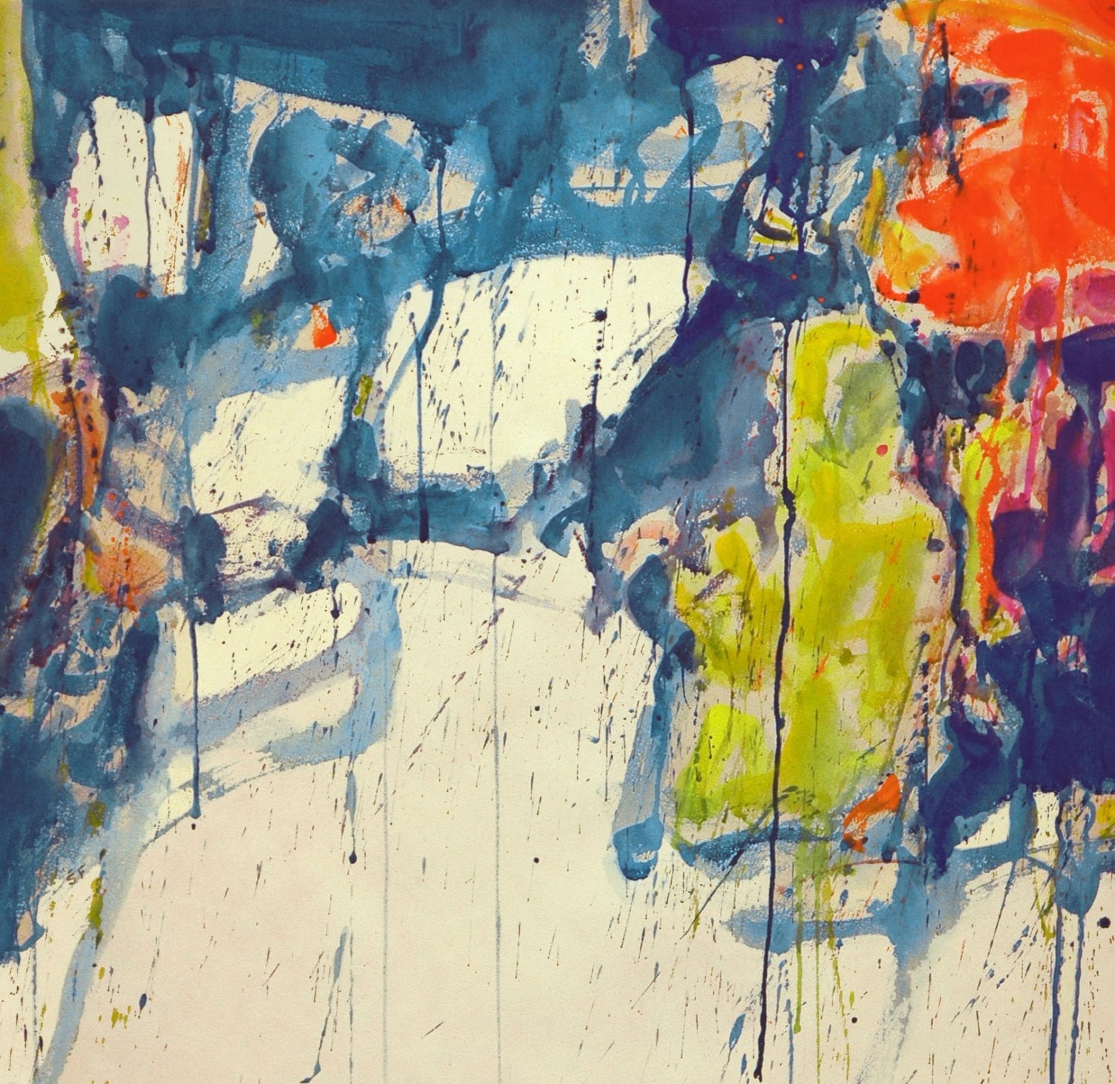 Sam Francis - Artists - Leslie Sacks Gallery