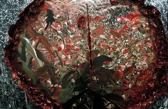 ADRIANA VAREJAO Paisagem Canibal (Cannibal Landscape) (detail), 2003