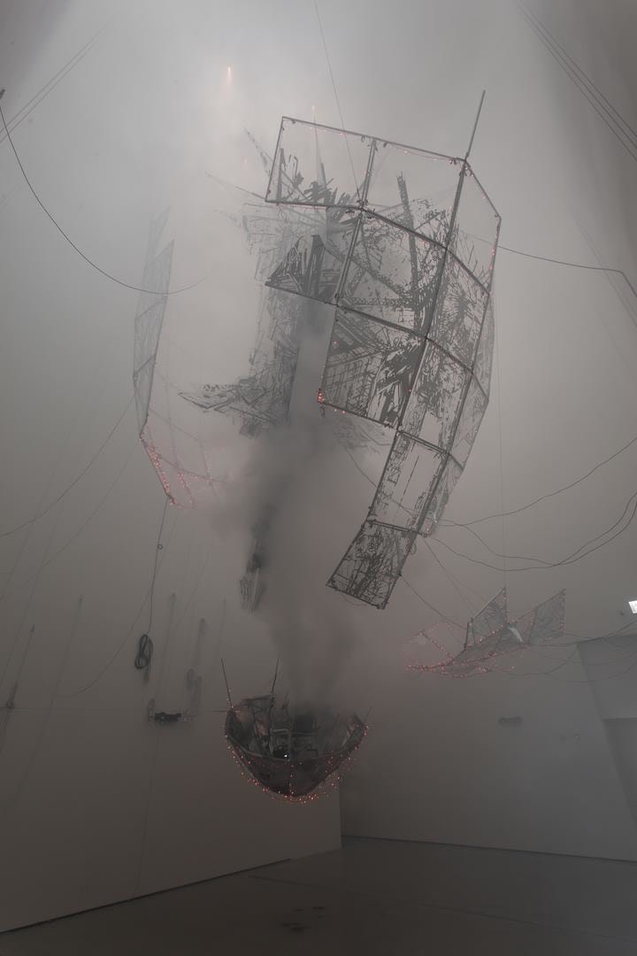  Aubade III&nbsp;(detail), 2014. Commissioned by National Museum of Modern and Contemporary Art, Korea. Sponsored by Hyundai Motor Company., 	&copy; Lee Bul. Photo: Jeon Byung-cheol. Courtesy: National Museum of Modern and Contemporary Art, Koreal.
