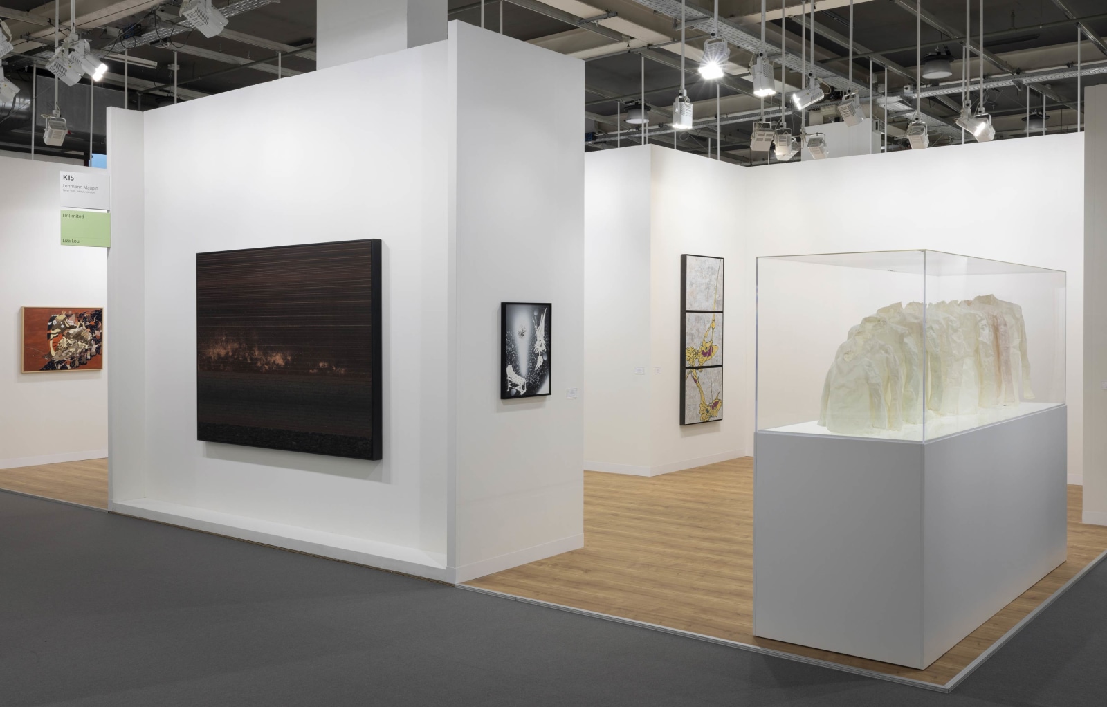 Art Basel 2024, Installation view, Lehmann Maupin, Booth K15