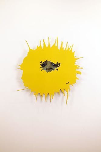 TONY OURSLER Splat (Yellow), 2010