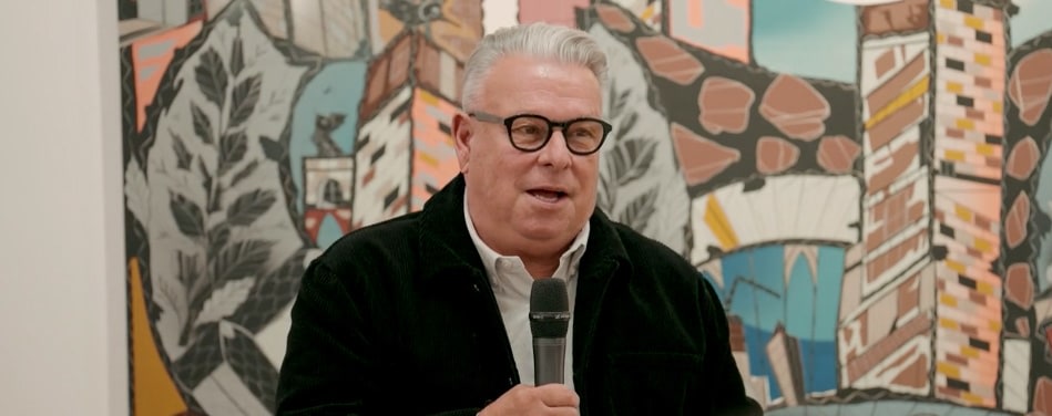 Lari Pittman and Geun-jun Michael Lim in conversation at Lehmann Maupin’s newly expanded Seoul gallery.