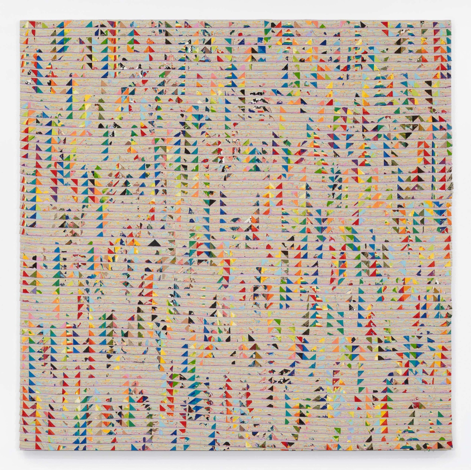 LORIEL BELTRÁN, Half grid sequence (after Lynne), 2024