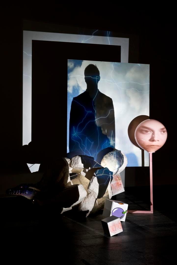  Tony Oursler: Agentic iced etcetera