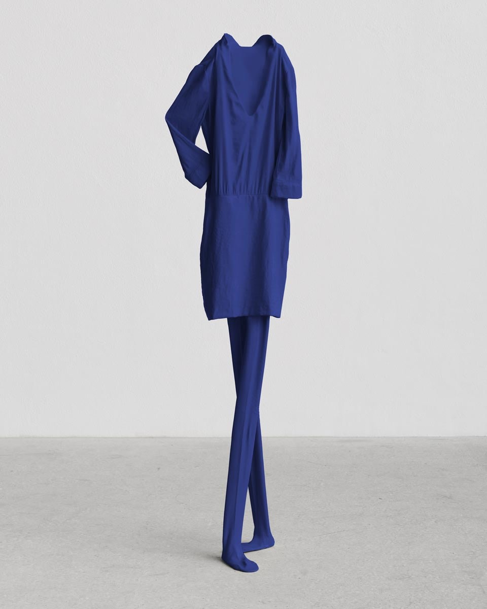 ERWIN WURM, Blue Step (Substitutes), 2024