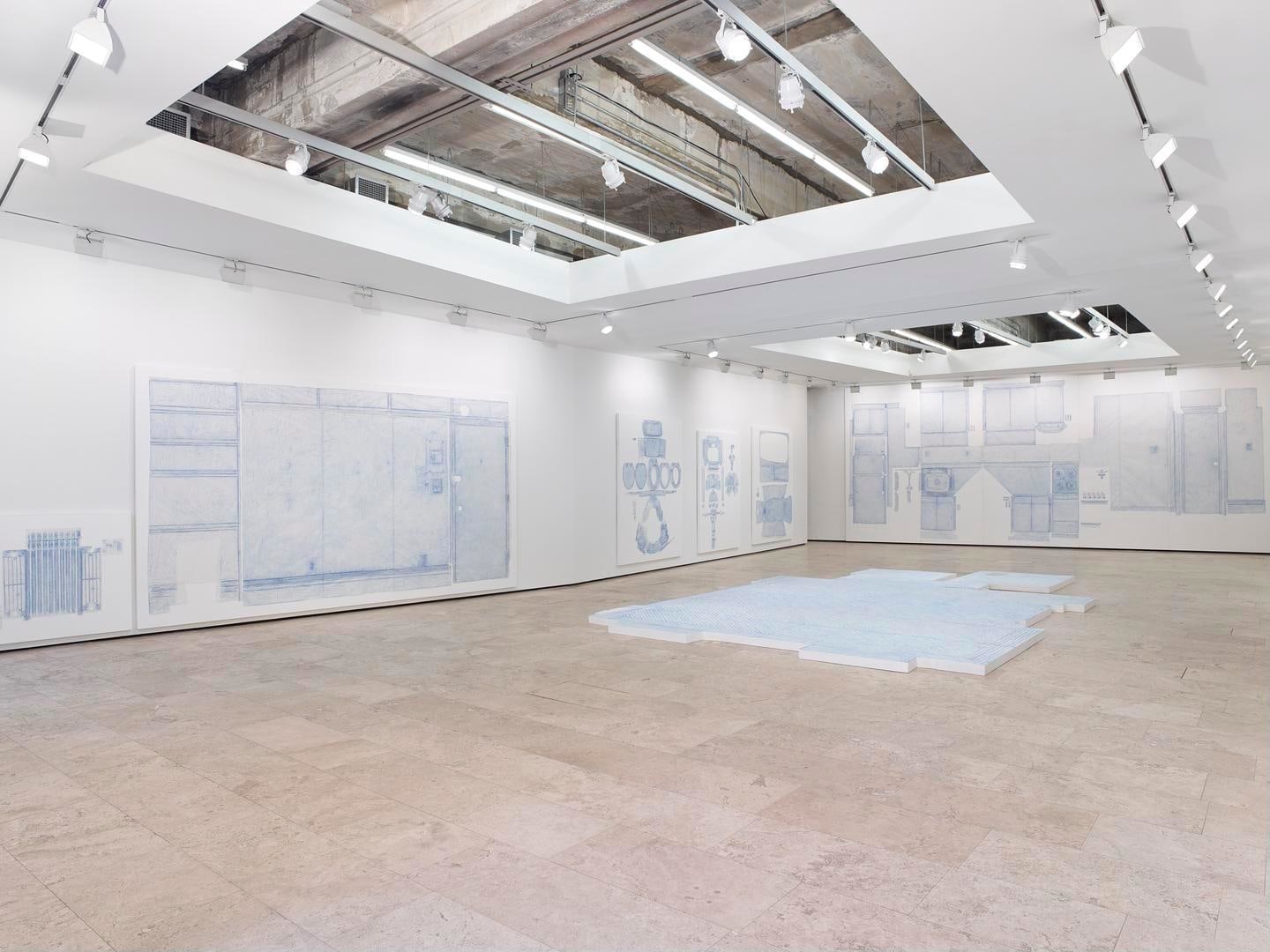 Drawings Installation view 1
