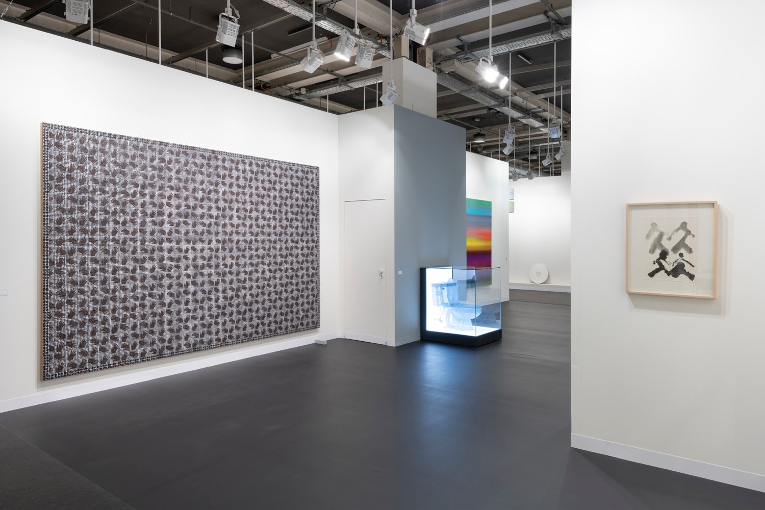 Lehmann Maupin Art Basel 2019 booth, installation view, perspective 5
