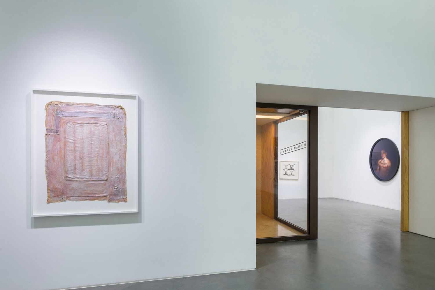 Seventh installation view of the group exhibition be/longing at Lehmann Maupin Hong Kong