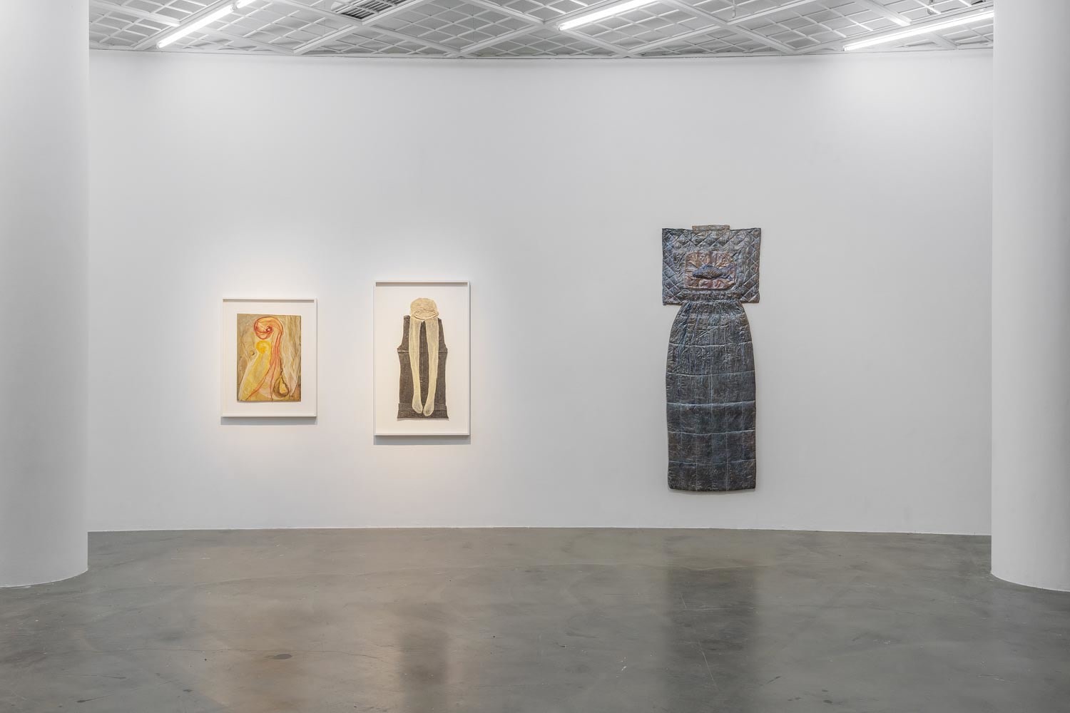 Heidi Bucher: Spaces are Shells, are Skins, Installation view