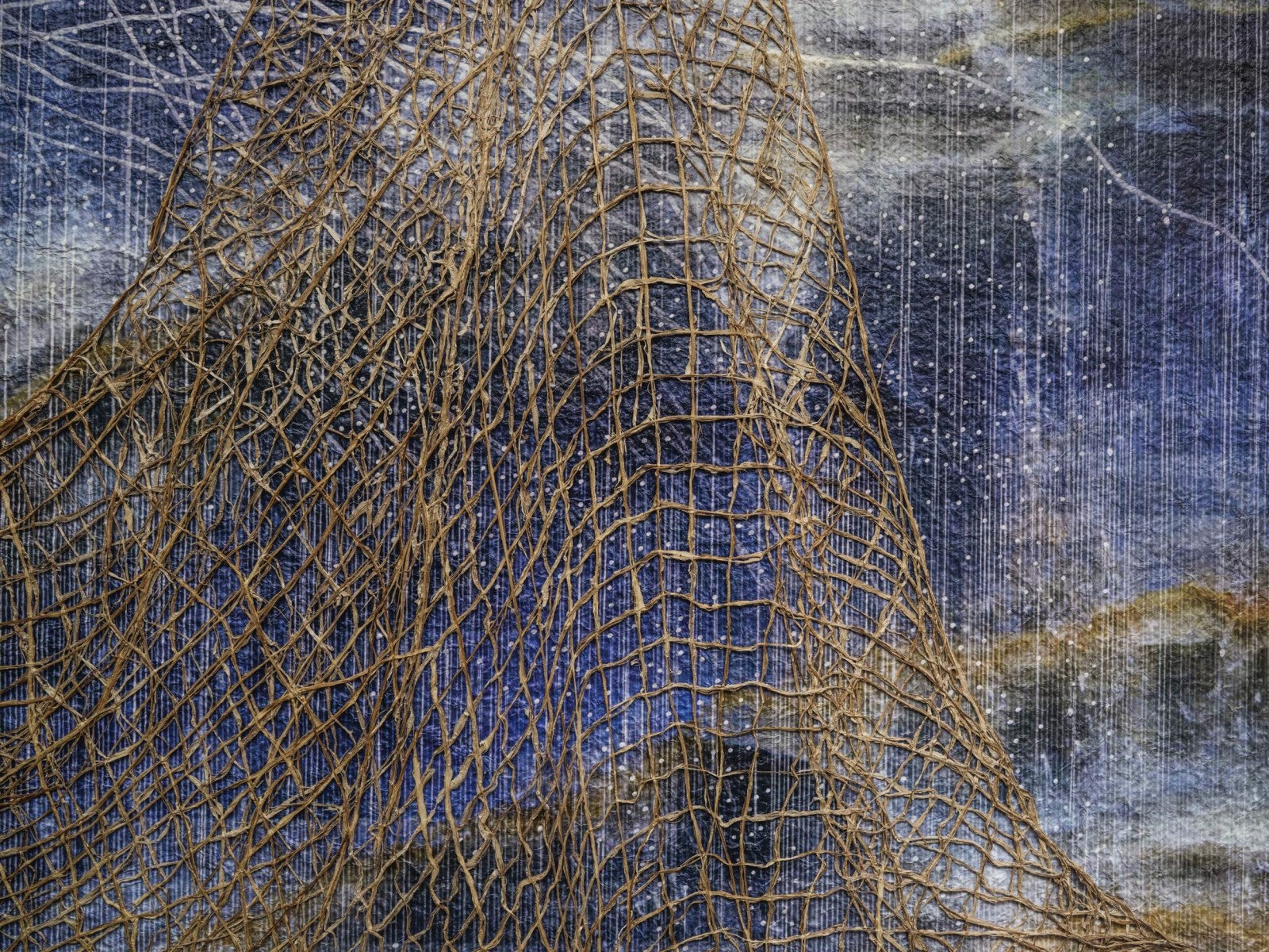 TERESITA FERN&Aacute;NDEZ, Stella Maris(Net) 2, 2024 (detail)