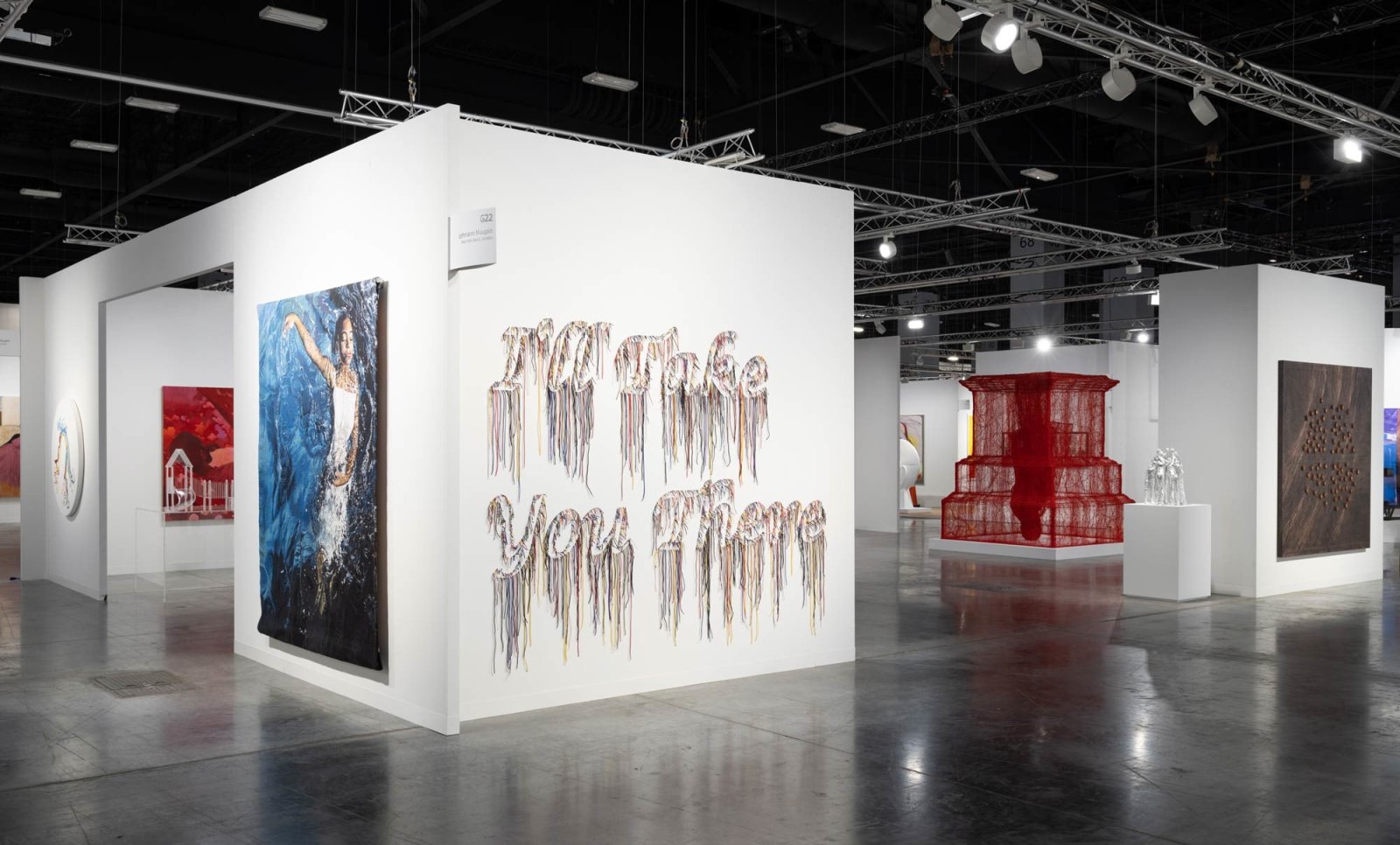 Art Basel Miami Beach 2022, Installation&nbsp;view, Lehmann Maupin, Booth G22
