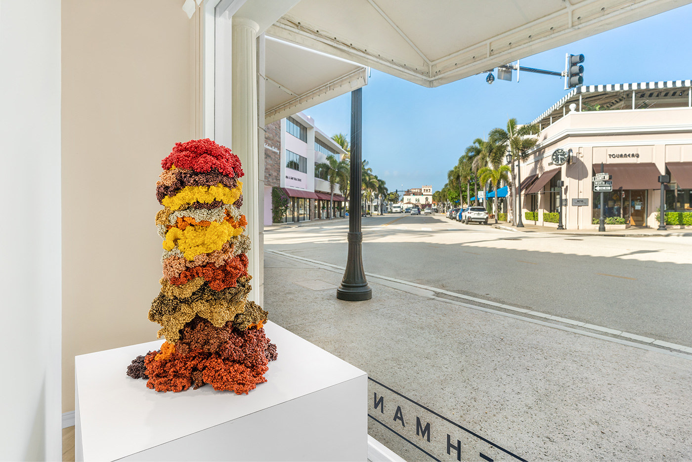 Liza Lou:&nbsp;Both Sides, Now, Installation view, Lehmann Maupin, Palm Beach