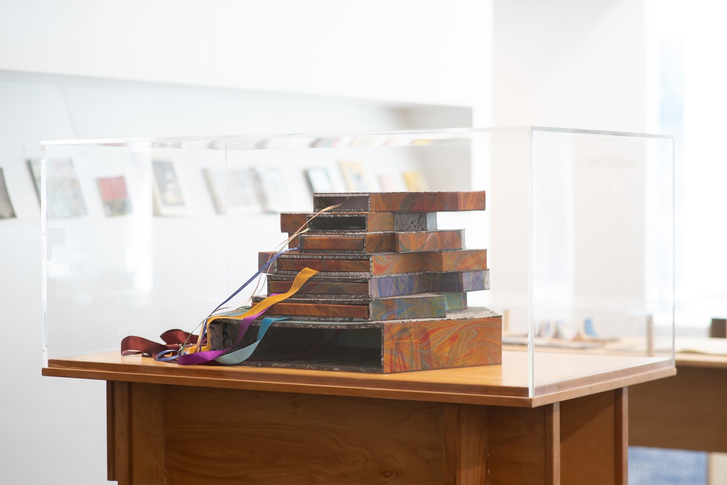 A Comedy for Mortals: Artists Books of Tammy Nguyen, Installation view