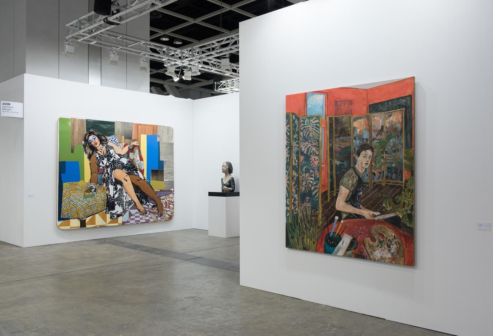  Installation view, Booth 1C08, Art Basel Hong Kong 2015&nbsp;