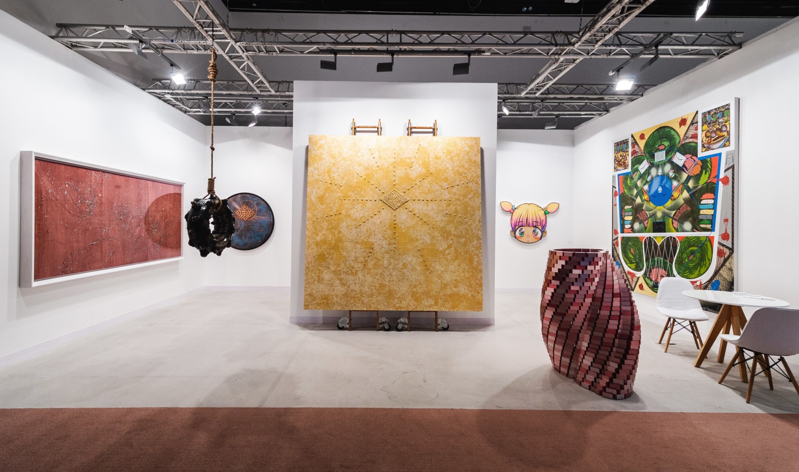 Installation view, Abu Dhabi Art Fair 2019