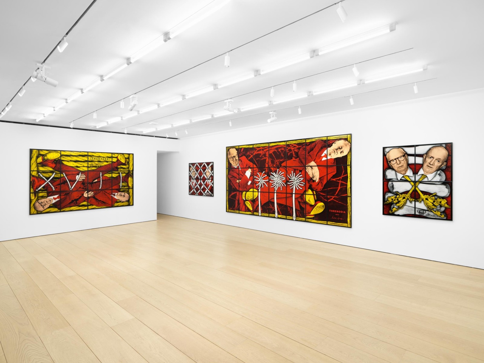 Gilbert &amp;amp; George:&nbsp;THE CORRPSING PICTURES, Installation View