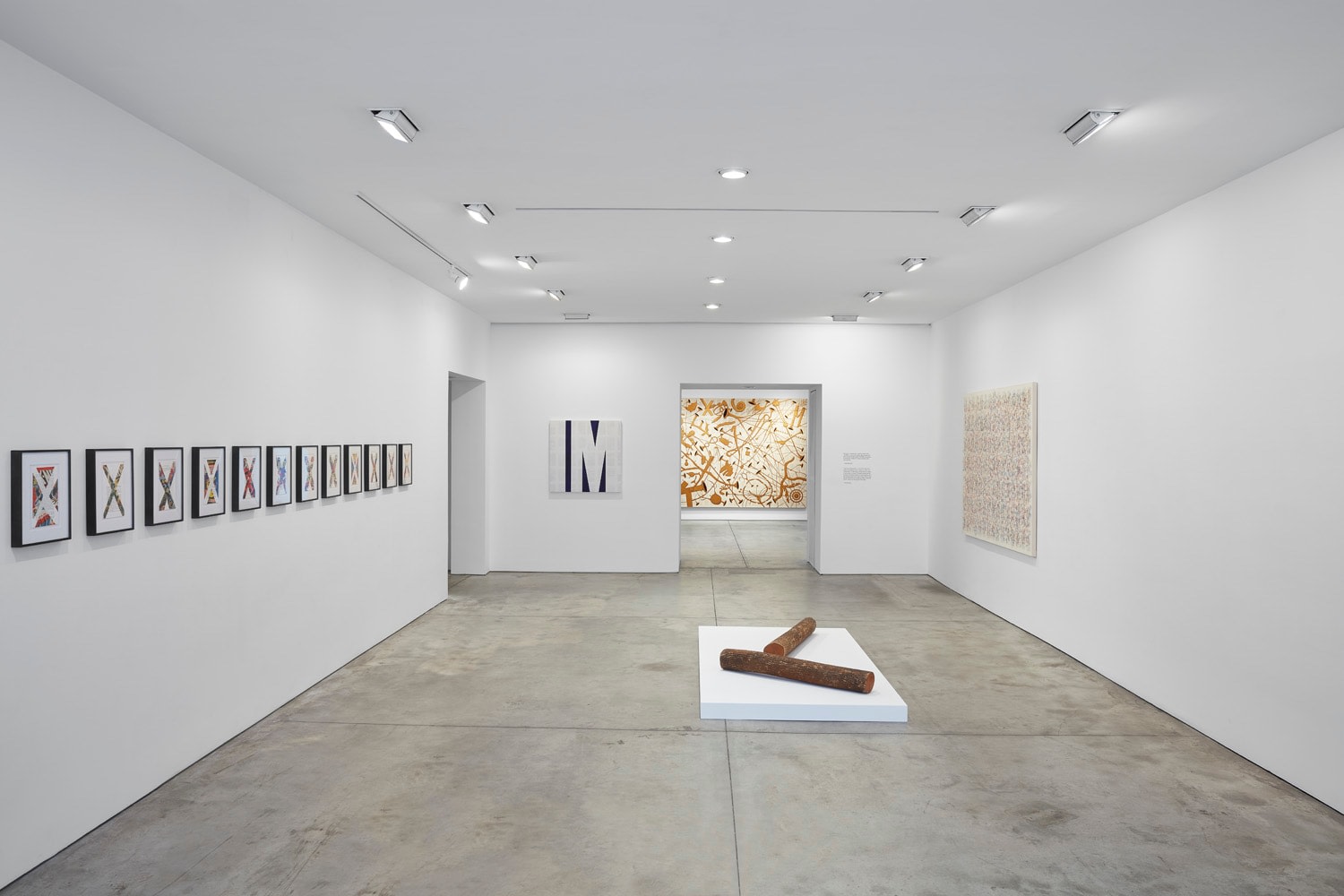 Tim Rollins and K.O.S.,&nbsp;Workshop, Installation view at Lehmann Maupin, New York