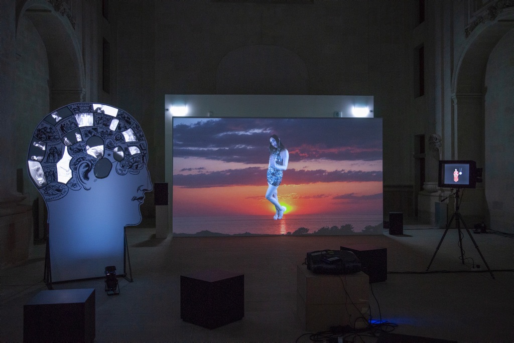 Tony Oursler: Hypnosis, Installation View
