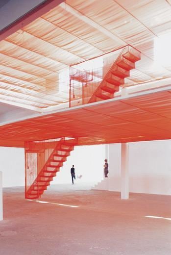 Staircase, 2003 Installation at Istanbul Biennial