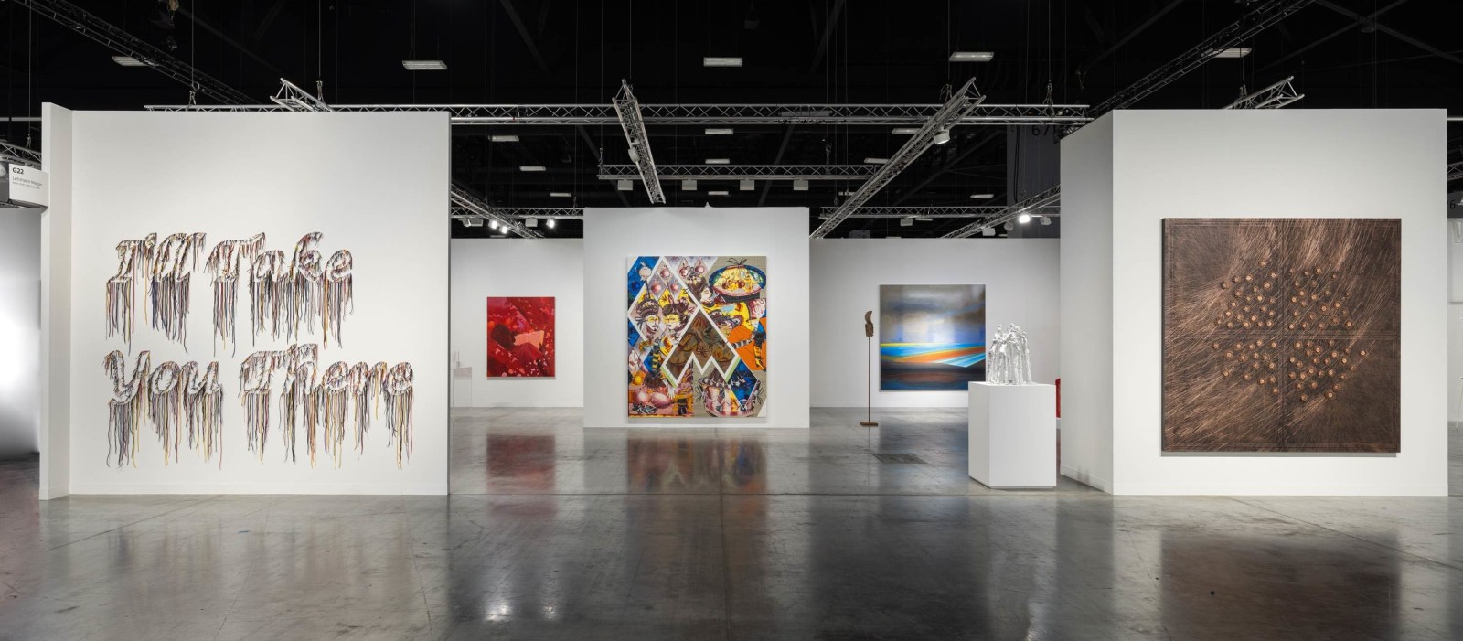 Art Basel Miami Beach 2022, Installation&nbsp;view, Lehmann Maupin, Booth G22