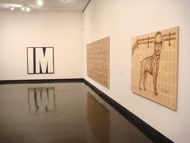 Installation view at The Tang Museum at Skidmore College, 2009