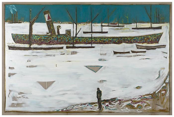 BILLY CHILDISH Frozen Estuary &ndash; Off Chatham, 1895, (Version Y), 2012