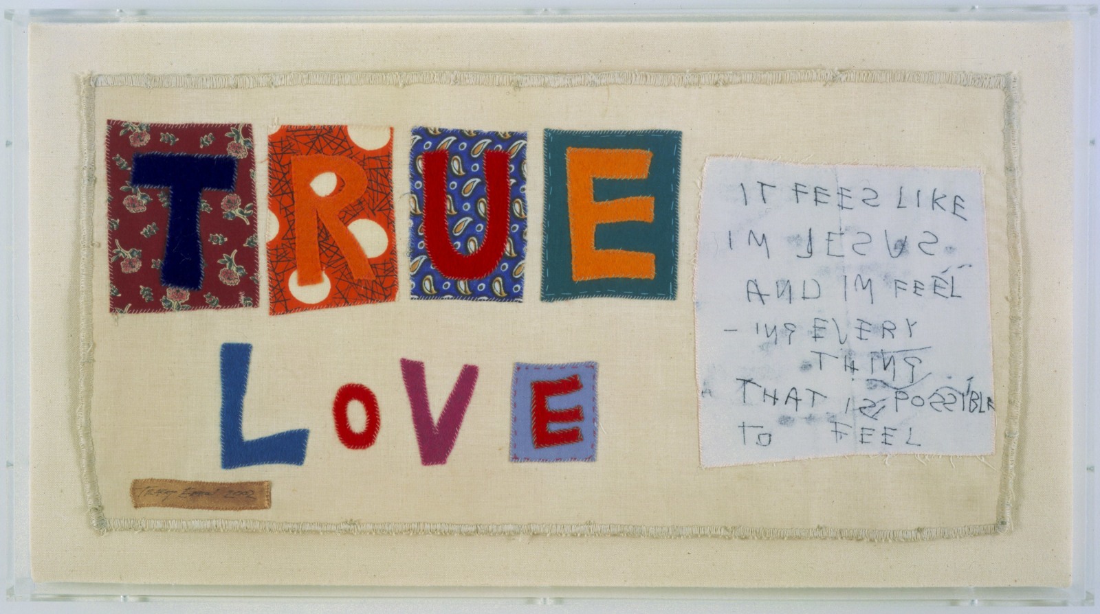 TRACEY EMIN, True Love, 2002