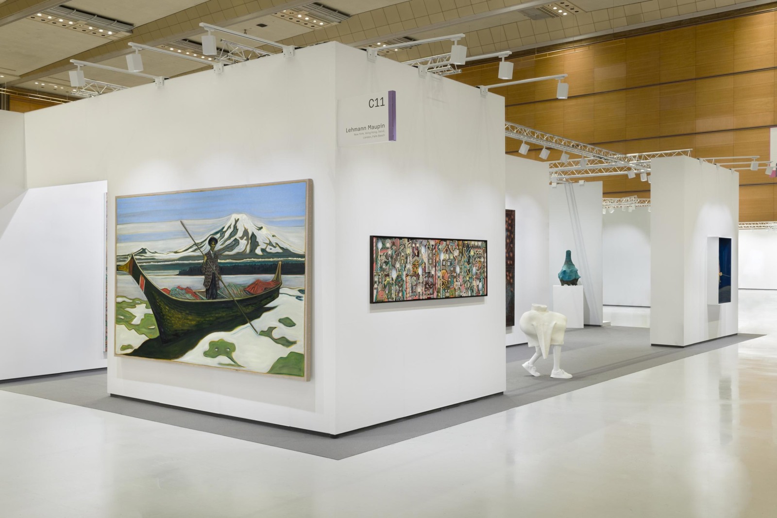 Frieze Seoul 2023, Installation view, Lehmann Maupin, Booth C11