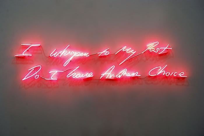 TRACEY EMIN I Whisper to My Past, Do I have Another Choice, 2010