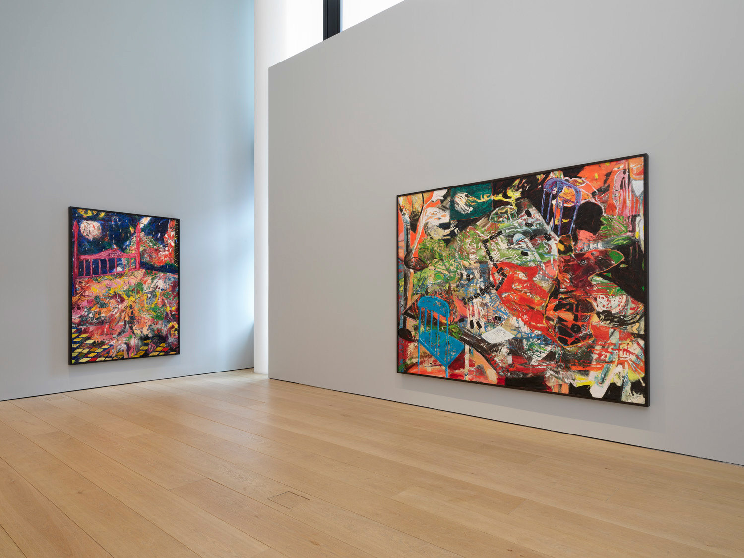 Second installation view of the exhibition Angel Otero: The Fortune of Having Been There at Lehmann Maupin in New York