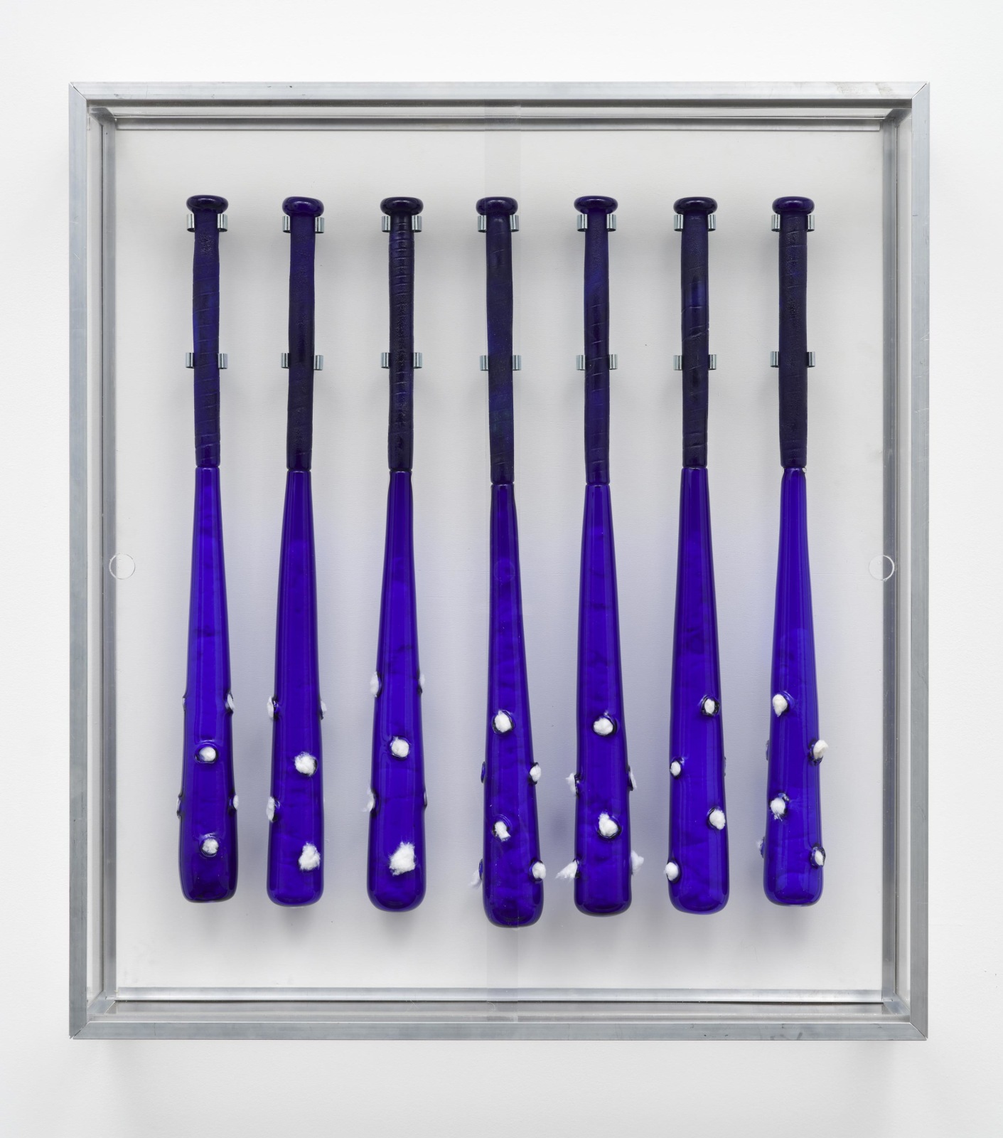 NARI WARD, Medicine Bats (Blue), 2024