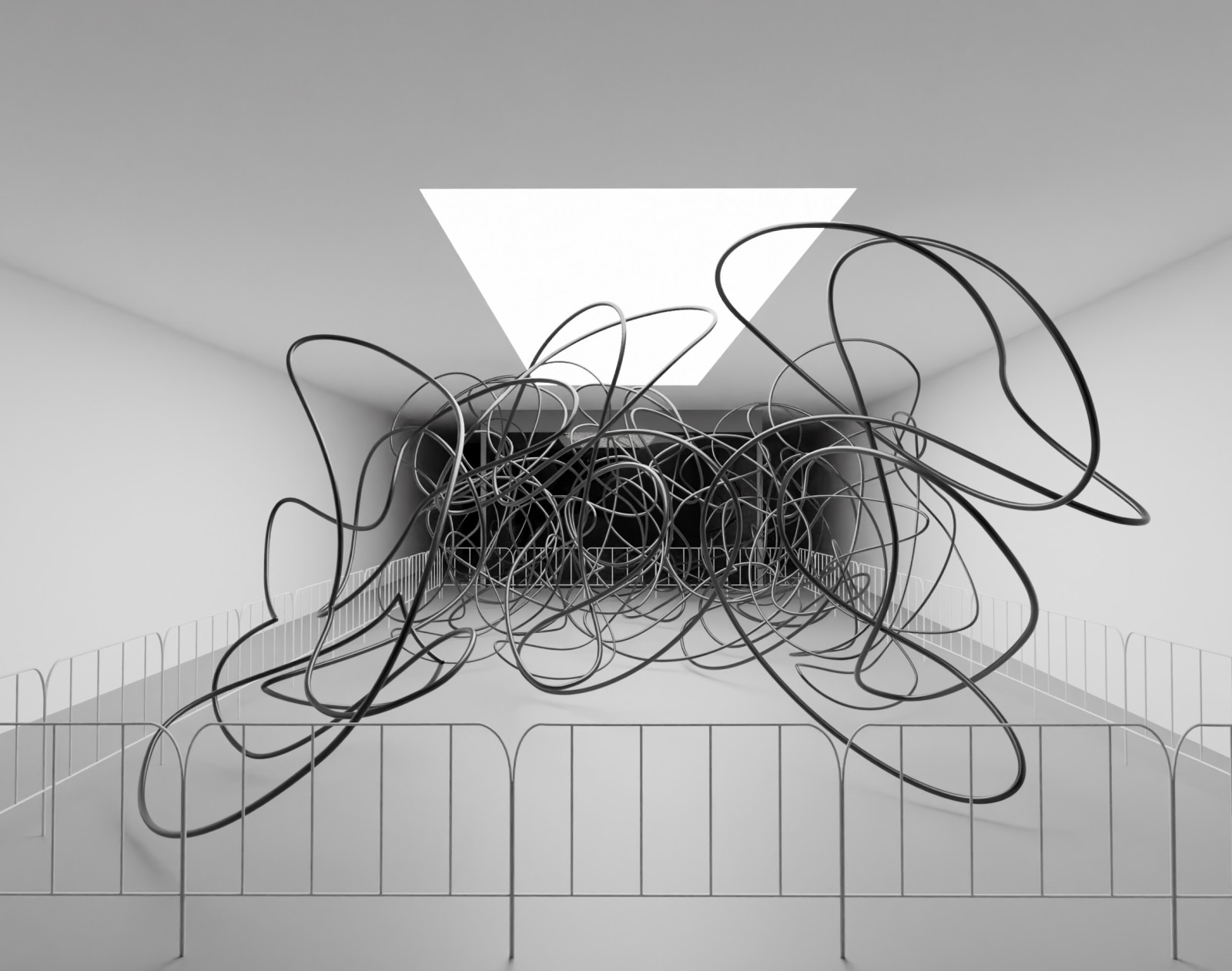 LIU WEI, Installation rendering