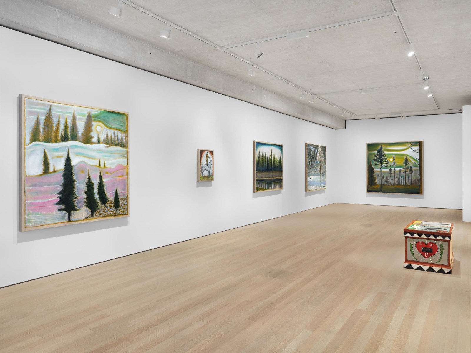 Billy Childish: like a god i love all things, Installation View