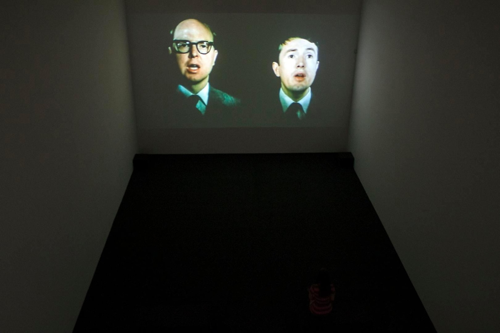 Gilbert &amp; George Films and Video Sculptures, 1972-1981 Installation view 1