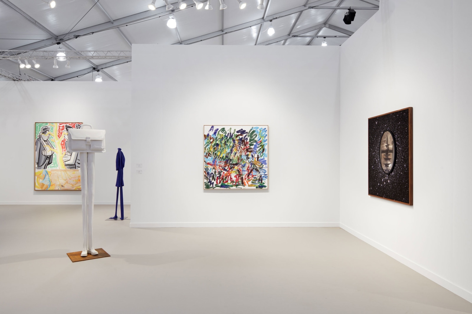 Frieze Los Angeles, Installation view, Lehmann Maupin, Booth E10