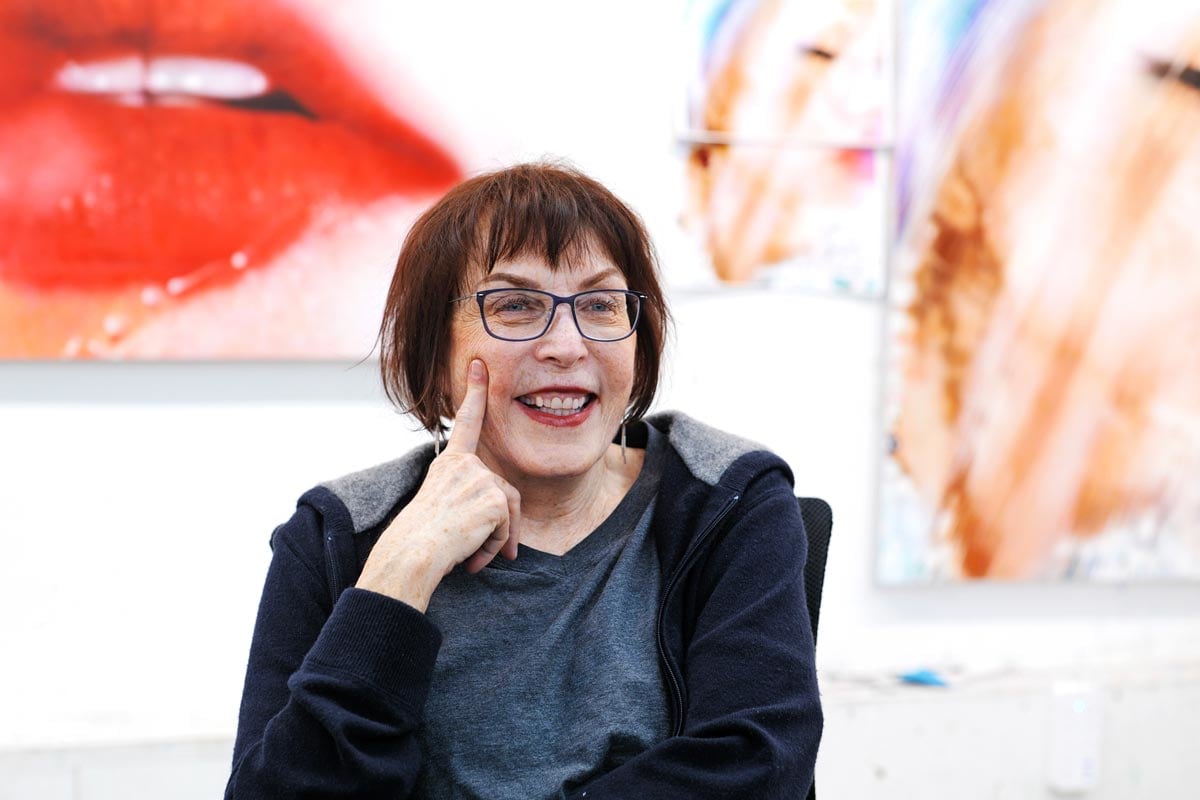 In the Studio with Marilyn Minter