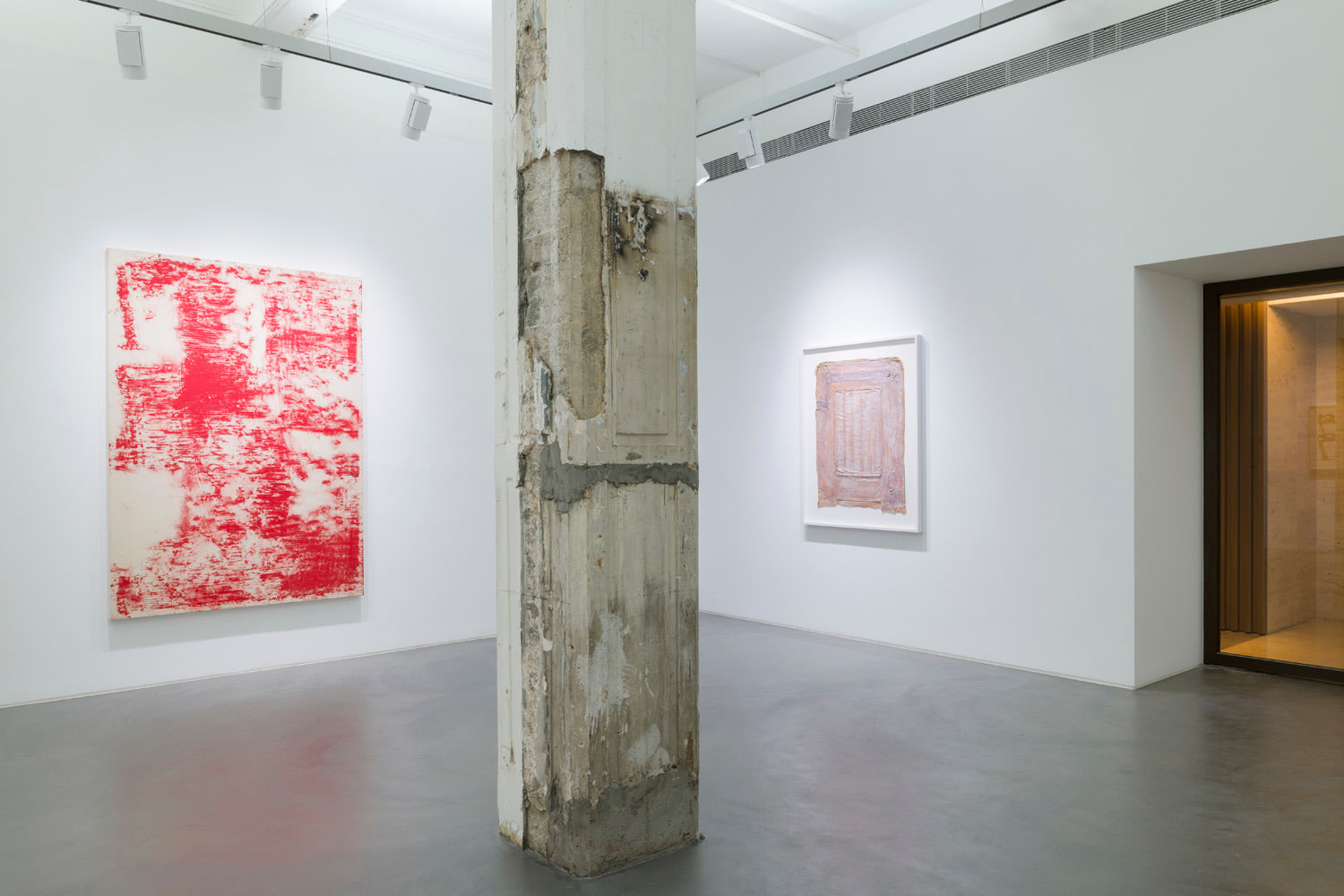 Third installation view of the group exhibition be/longing at Lehmann Maupin Hong Kong