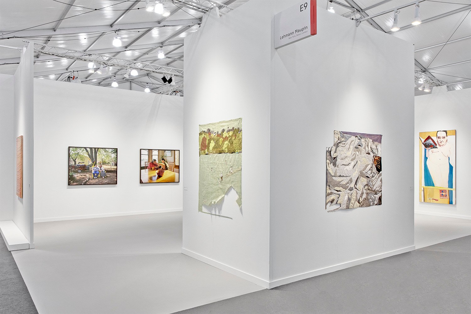 Frieze Los Angeles, Installation, Lehmann Maupin, Booth E9