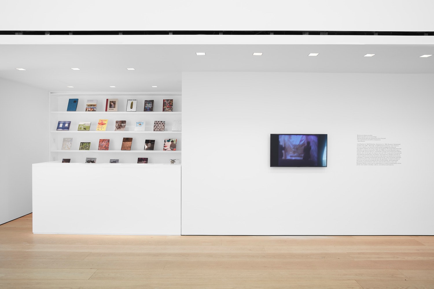 Heidi Bucher,&nbsp;The Site of Memory, Installation view at&nbsp;Lehmann Maupin, New York