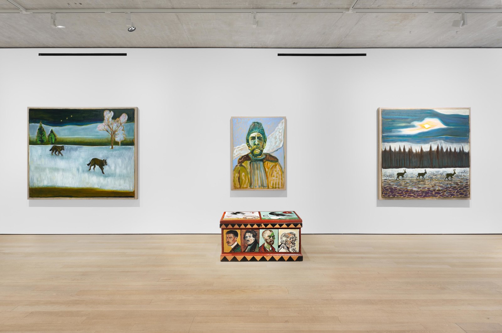 Billy Childish: like a god i love all things, Installation View