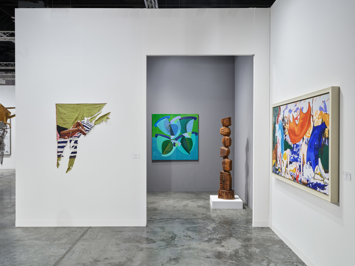 Art Basel Miami Beach 2024, Installation&nbsp;view, Lehmann Maupin, Booth C21