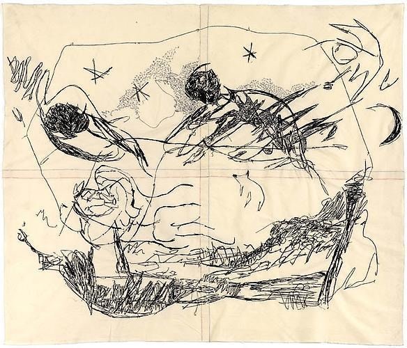 TRACEY EMIN It Just Happened Nightmare Drawing, 2010