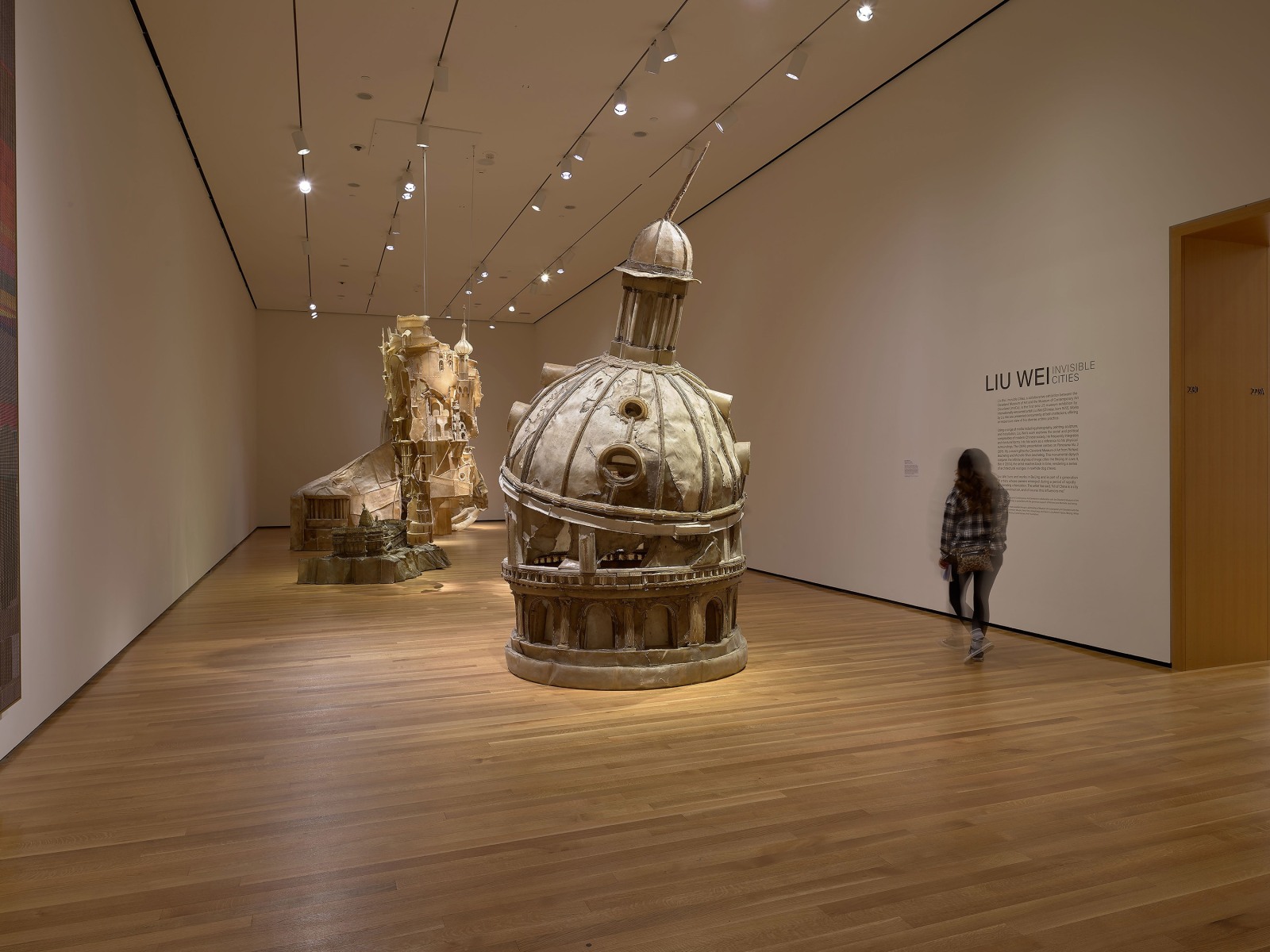 View 6 of Liu Wei's solo museum exhibition titled Invisible Cities at the Cleveland Museum of Art