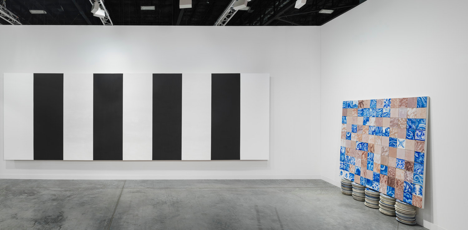 Installation view of Lehmann Maupin's booth at Art Basel Miami Beach 2018, view 7