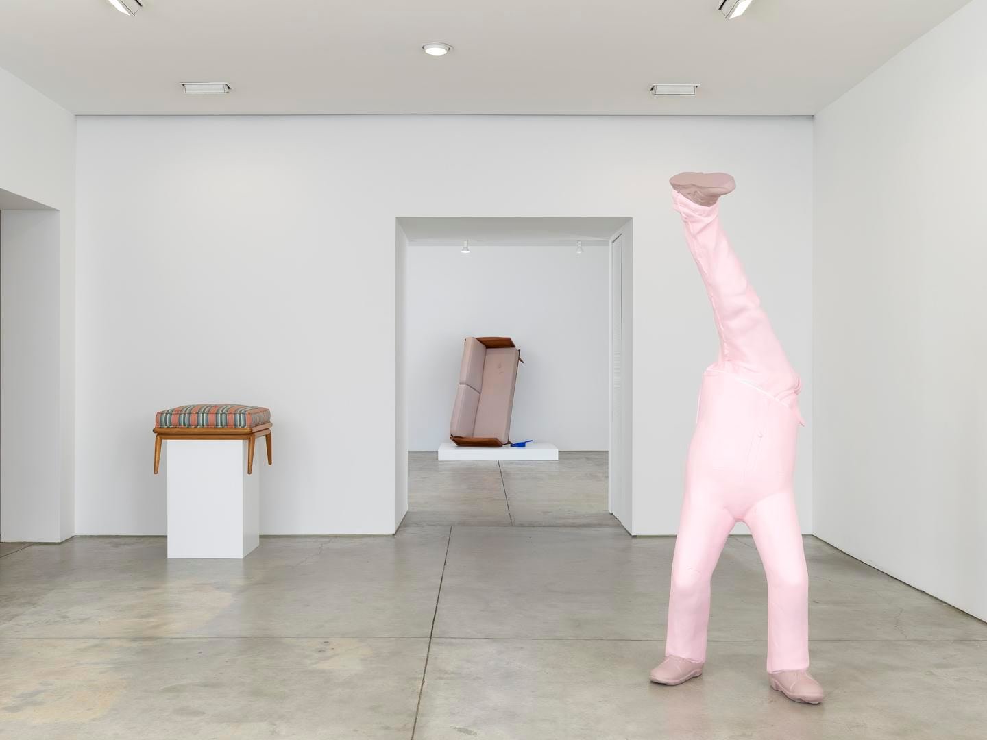 Erwin Wurm, Ethics demonstrated in geometrical order installation view 1
