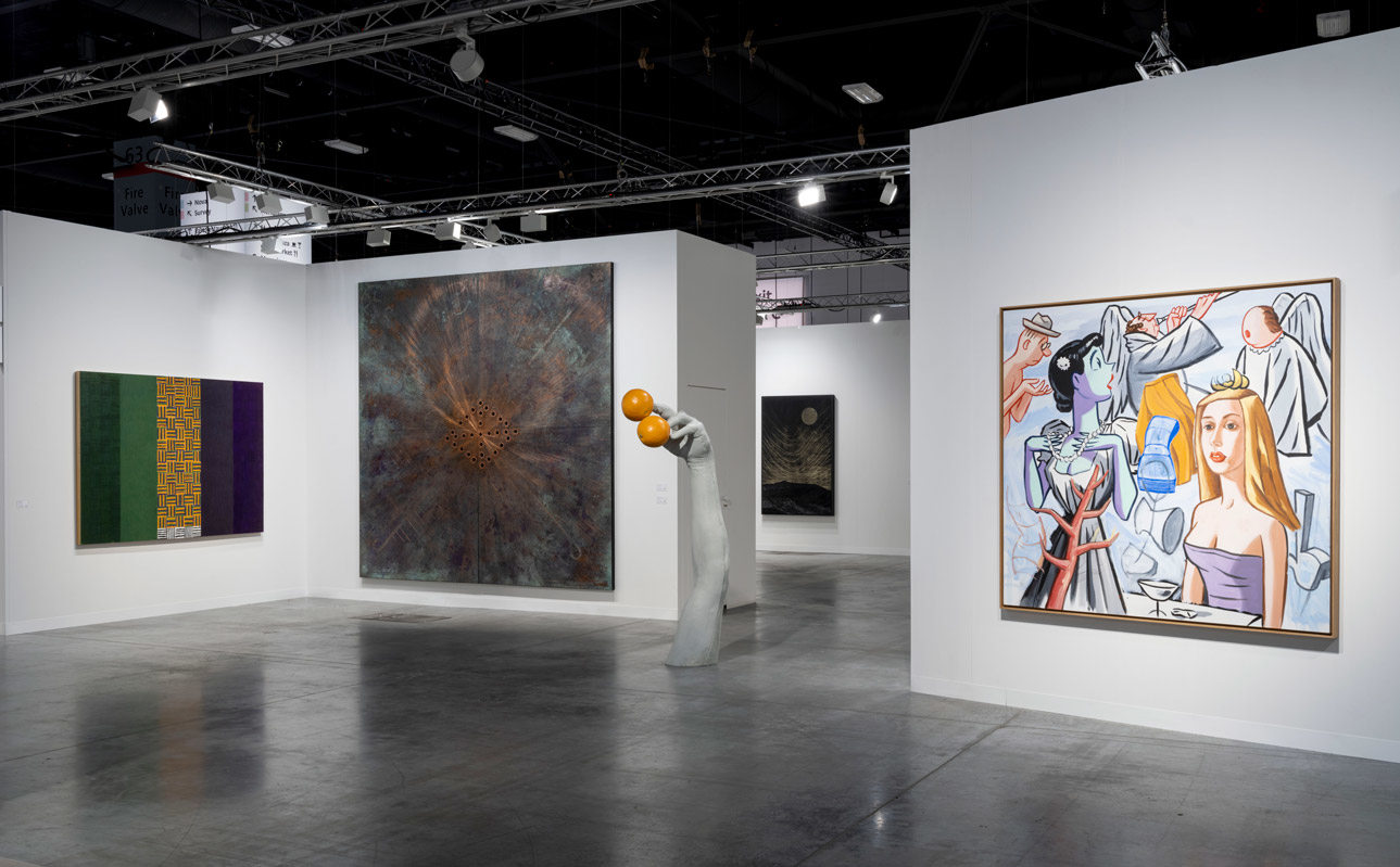Art Basel Miami Beach 2021, Installation&nbsp;view, Lehmann Maupin, Booth G19